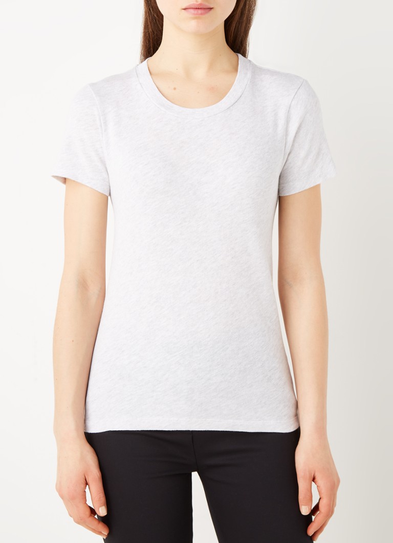 Tricou American Vintage Sonoma cu guler rotund