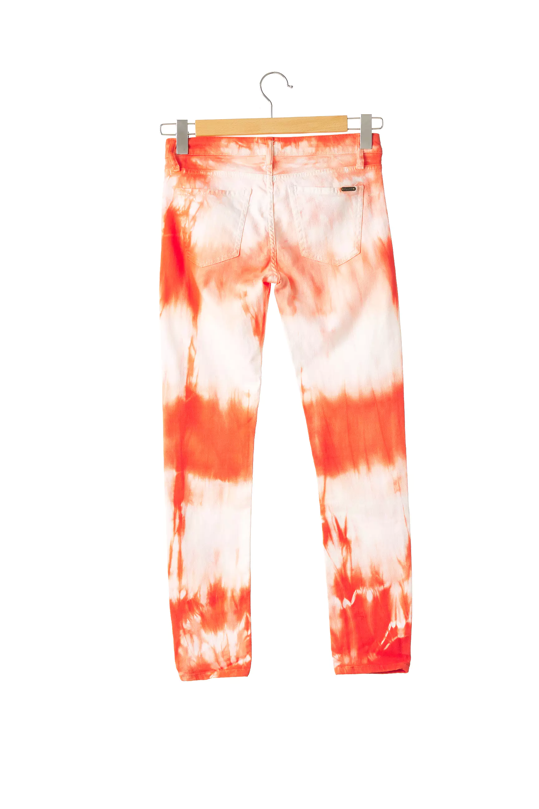 Acquaverde Pantalons Slim Femme couleur orange