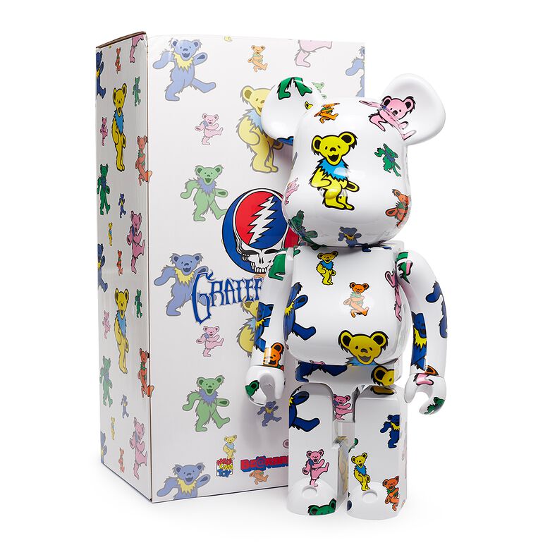 Medicom Bearbrick Grateful Dead (Dancing Bear) 1000% multicolor