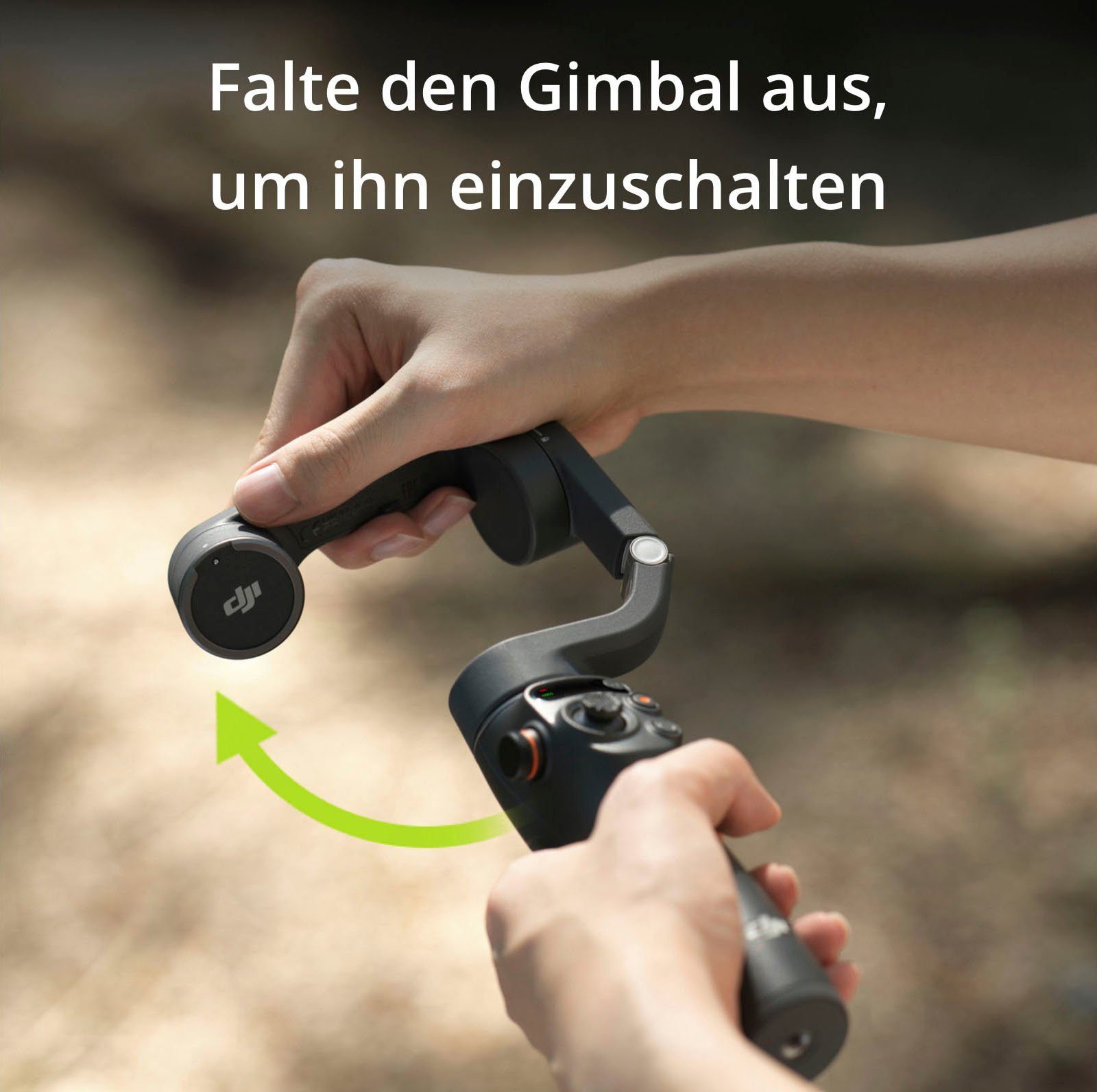 DJI Osmo Mobile 6 Slate Gray Kamera-Gimbal