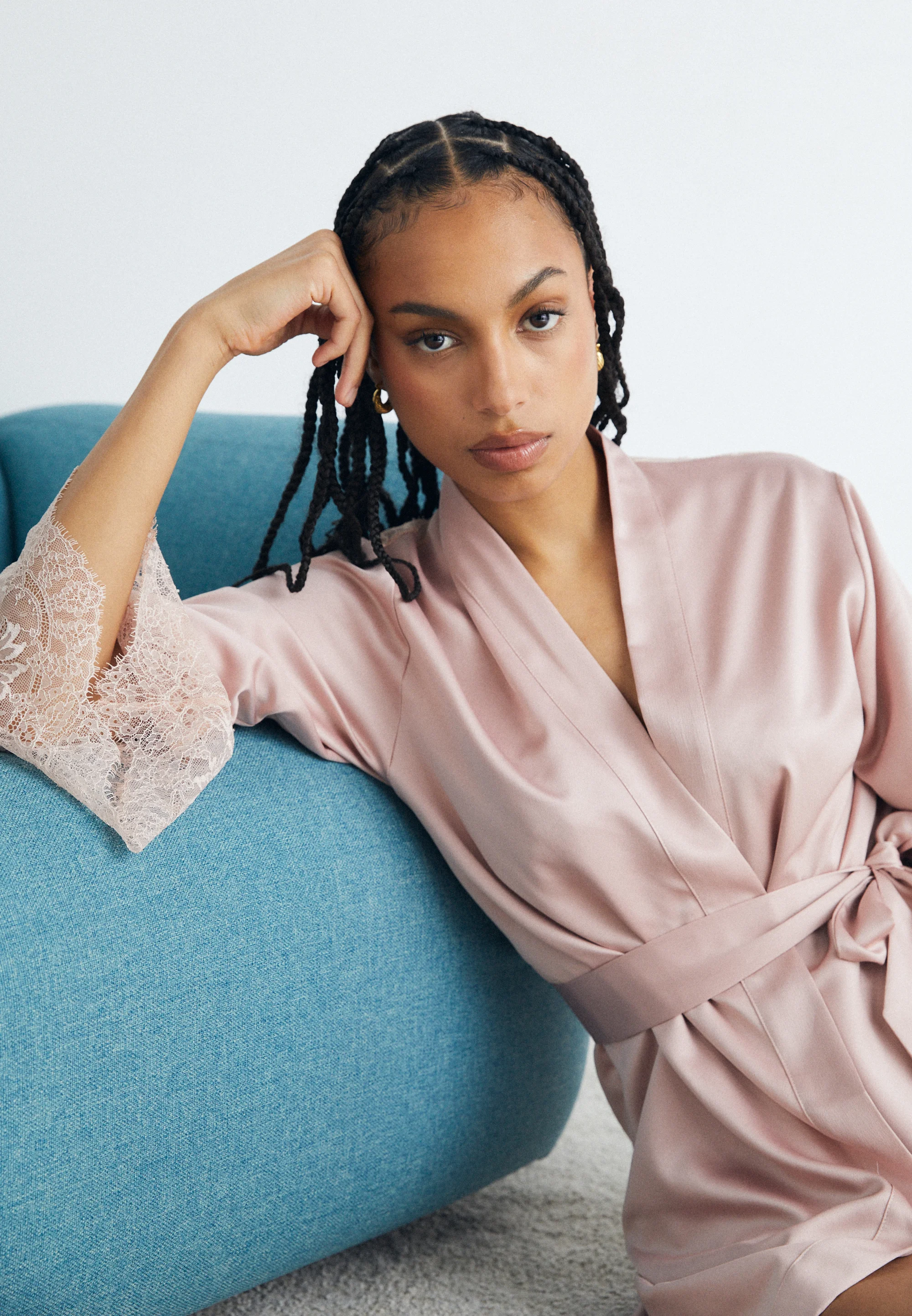 Hunkemöller KIMONO CAMILLE - Albornoz