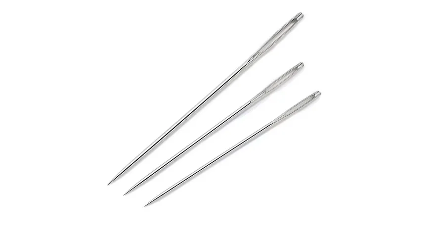 Prym Sticknadeln mit Spitze ST 18 1,20 x 50 mm silberfarbig