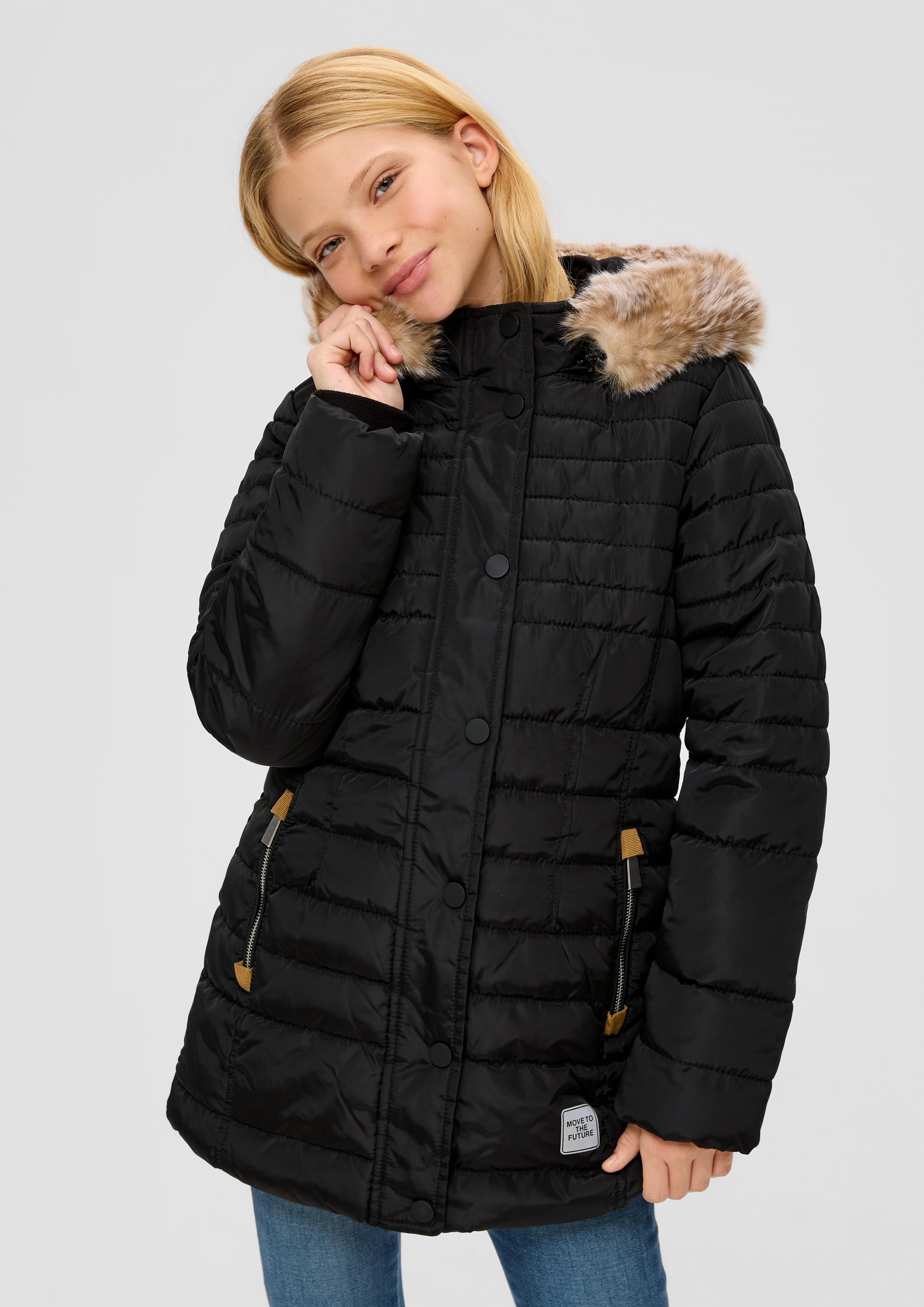 Steppmantel mit Fleece-Futter  2139741-9999