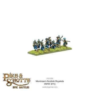 Pike & Shotte Epic Battles - Montrose's Scottish Royalists Starter Army