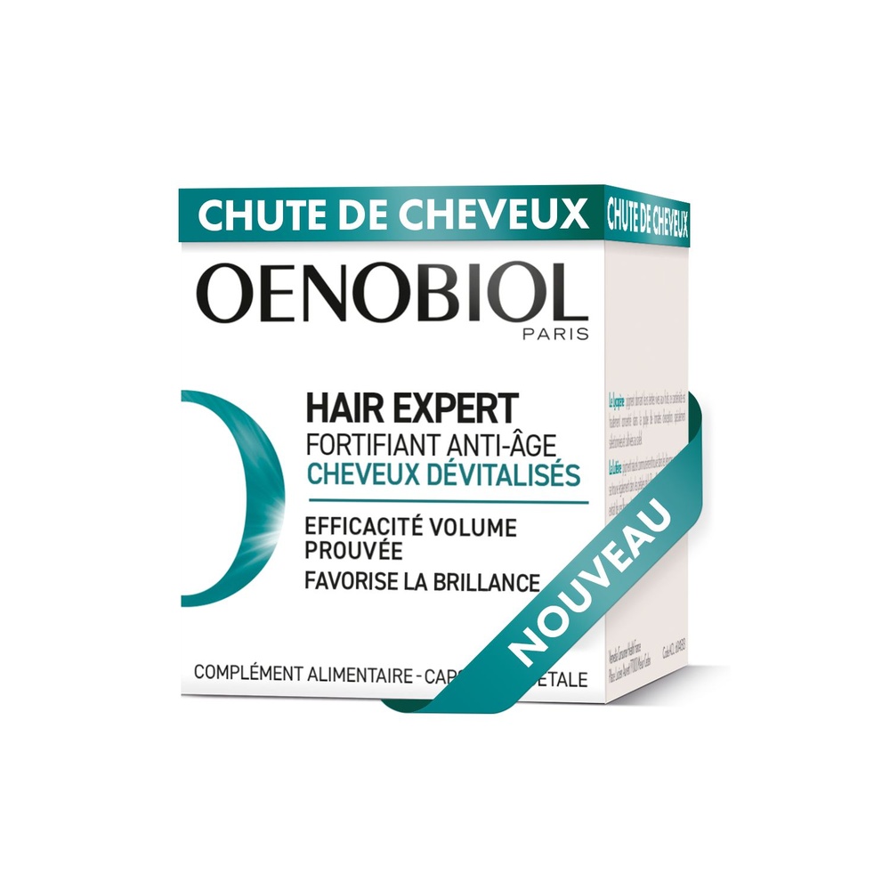 oenobiol Hair Expert Fortifiant Anti-Âge Complément alimentaire Cheveux