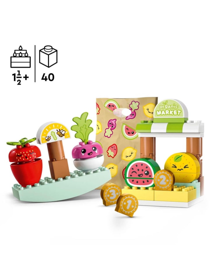 duplo DUPLO 10983 Biomarkt in Mehrfarbig ab 18 Monate günstig kaufen onesize