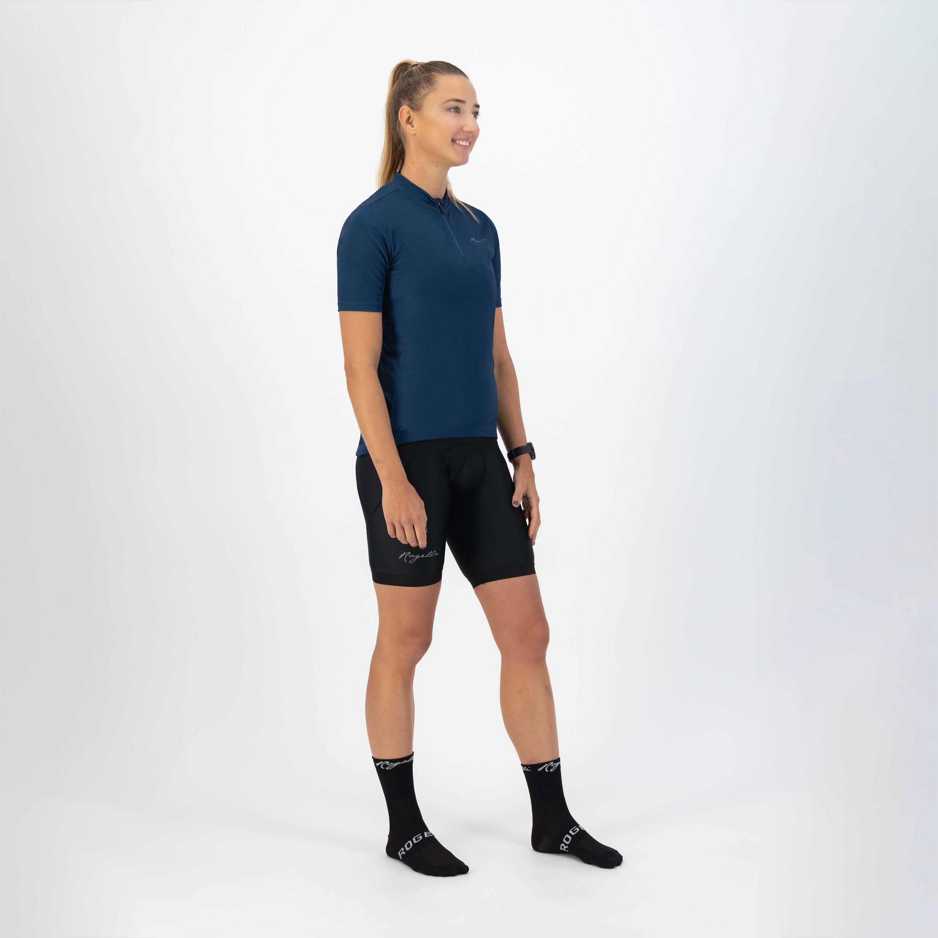 Rogelli Core Dark Blue Damen Radtrikot