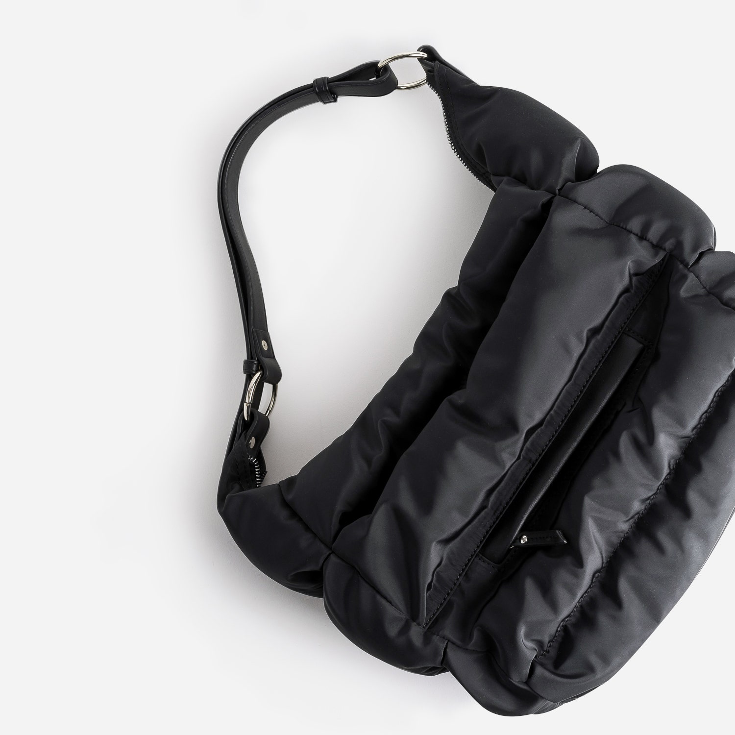 Sac TEXTO noir matelassé