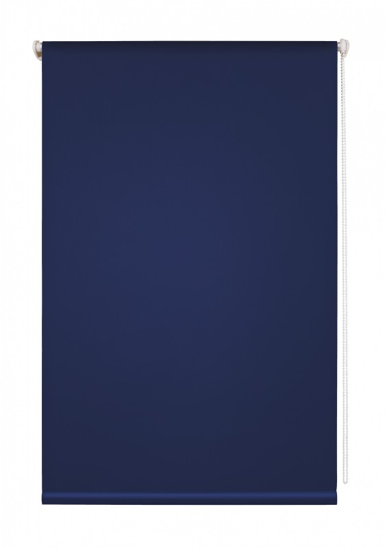 Powertec Bella Casa Klemmfix-Rollo Verdunkelung, ca. 150 x 80 cm, blau