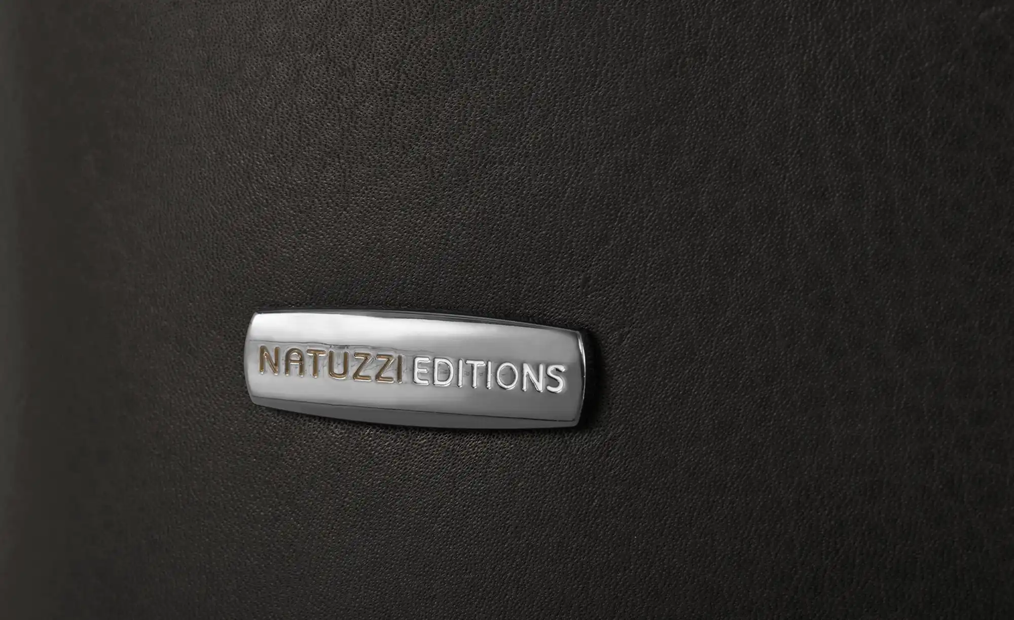 Natuzzi Editions Ledersofa mit Kopfteilverstellung Portento