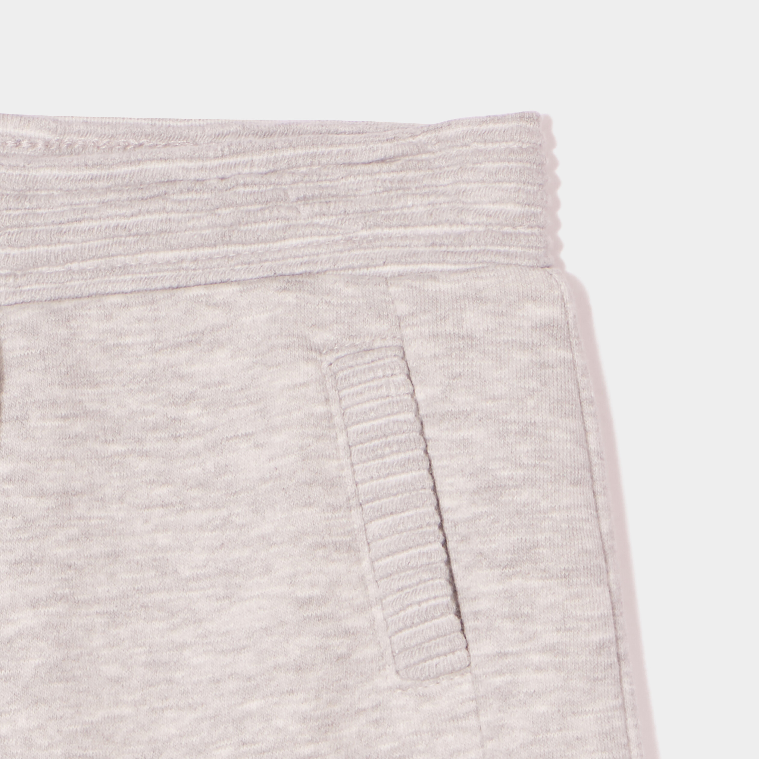 Jogging molleton taille élastiquée gris bébé garçon | La Halle