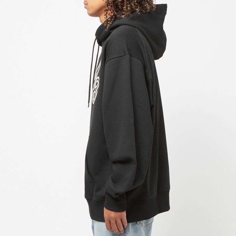 Y-3 Graphic Logo Hoodie black
