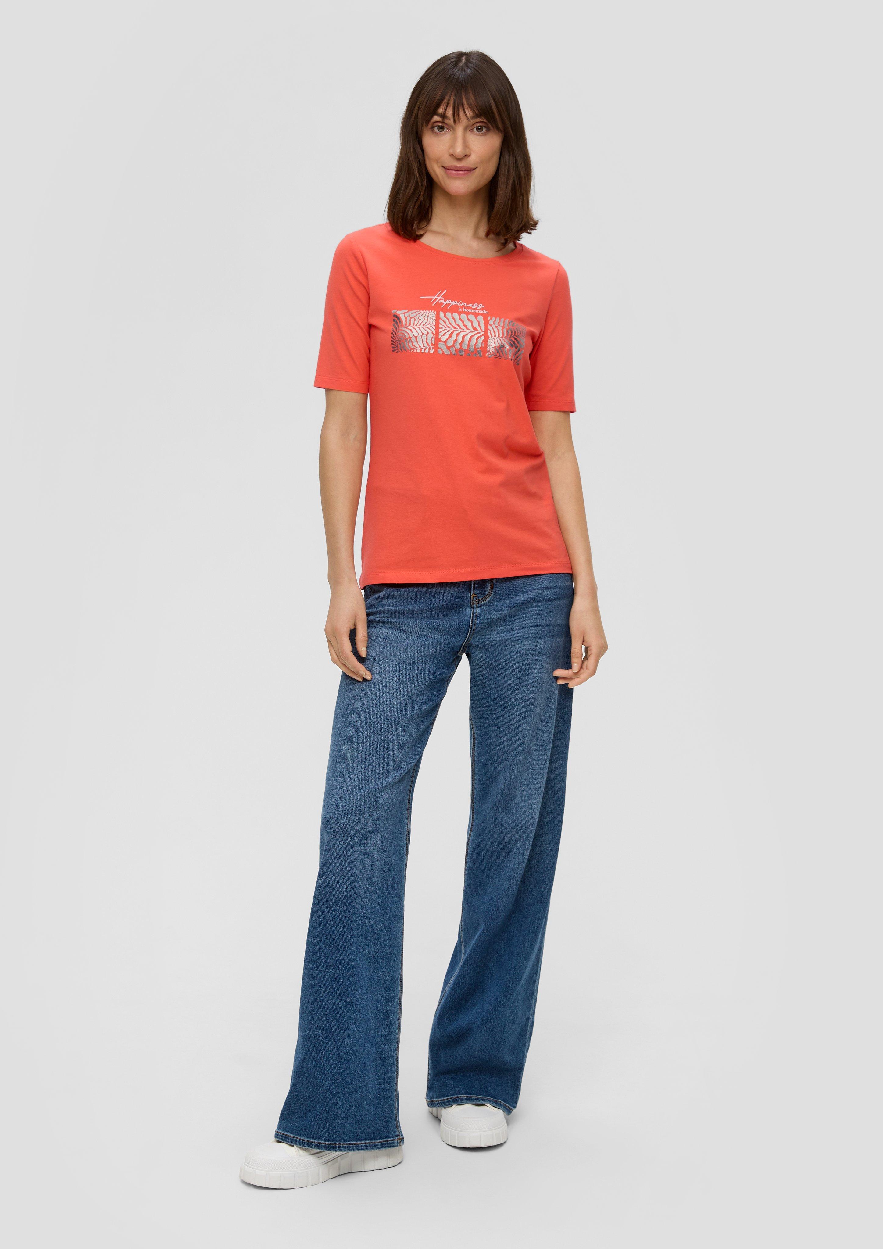 T-Shirt mit Frontprint  2144441-25D3
