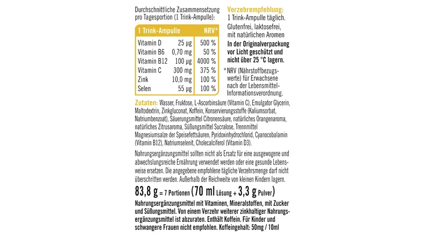 TAXOFIT Immun & Energie TRA 7 St