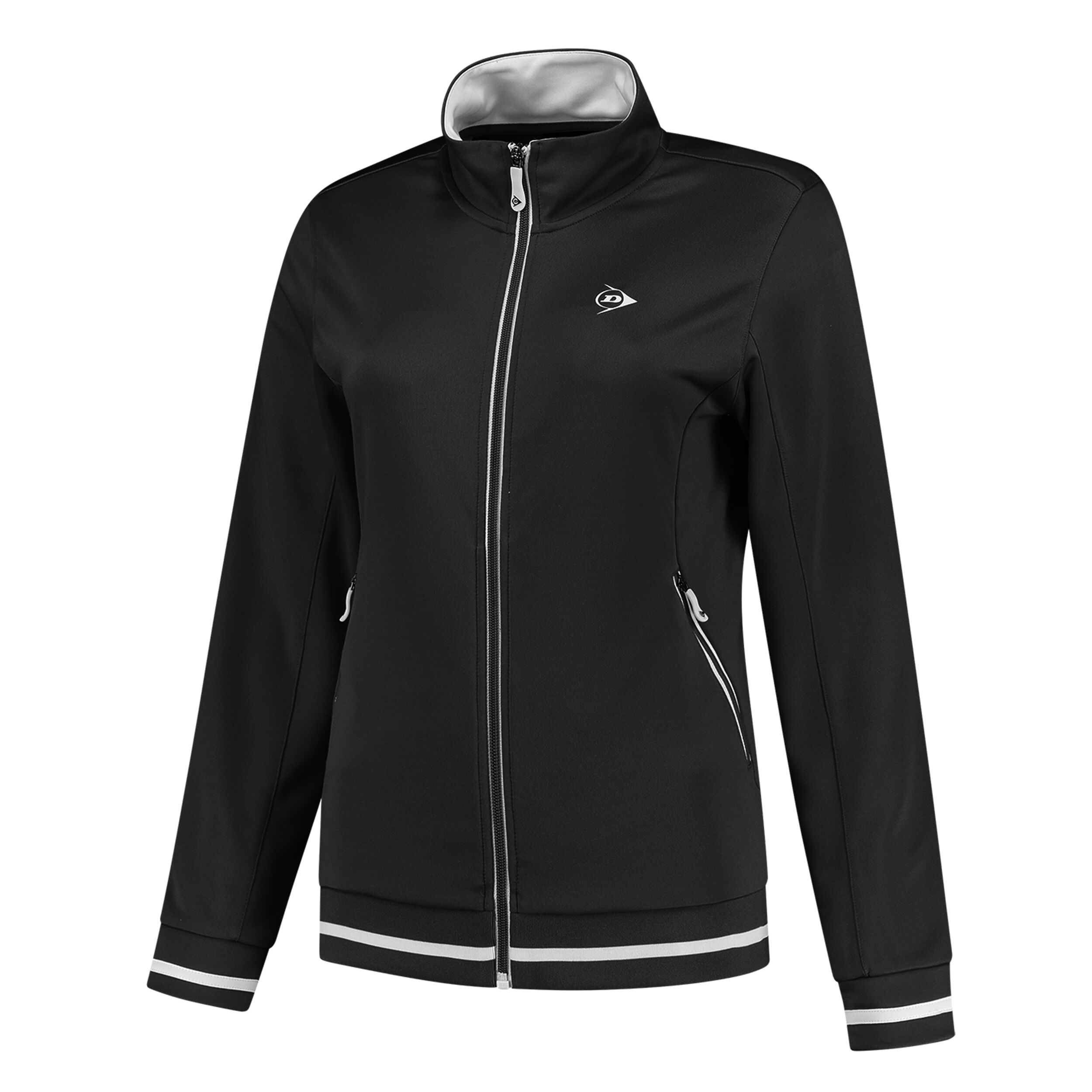 Knitted Jacket Trainingsjacke Mädchen - Schwarz