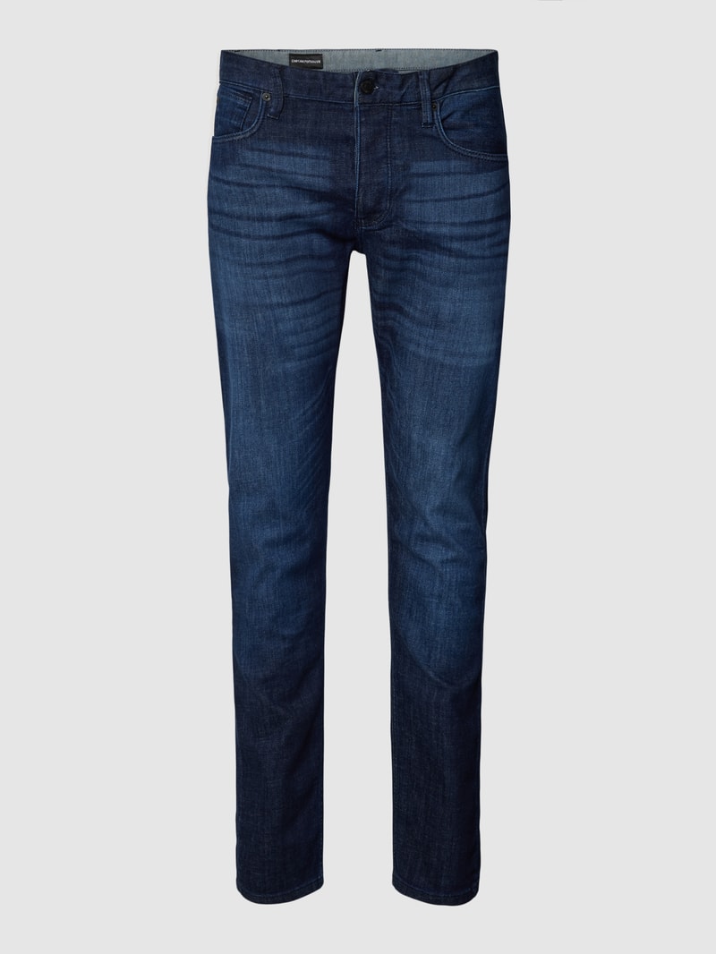 Jeans im 5-Pocket-Design in marineblau