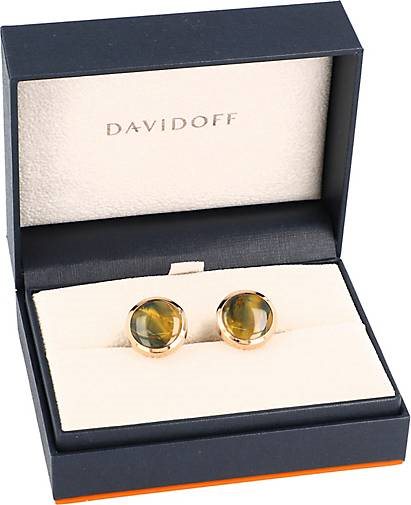 Davidoff Precious Stones Manschettenknöpfe Messing 1,8 cm