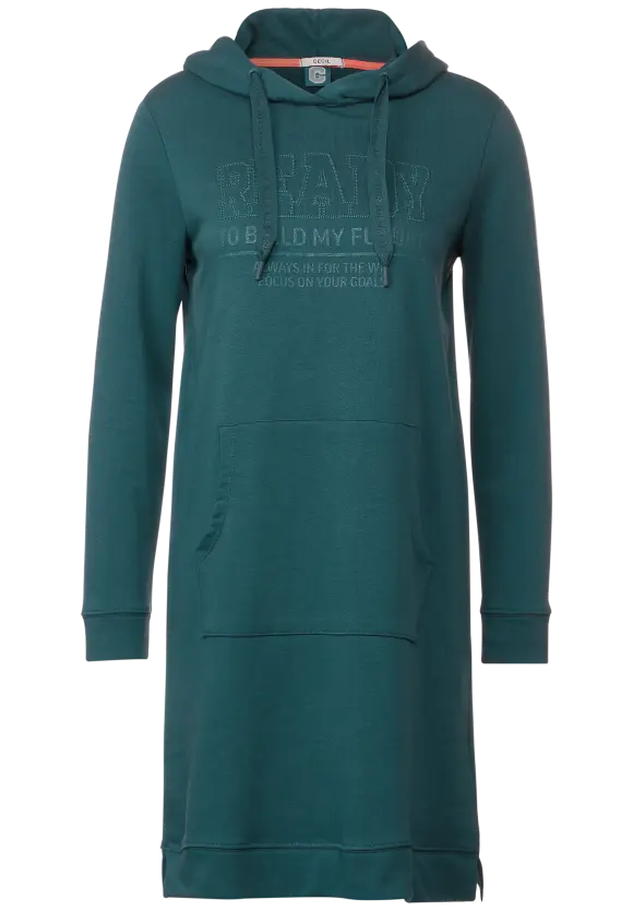 CECIL Frontprint Hoodie Kleid