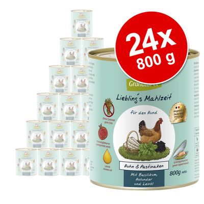 Sparpaket GranataPet Liebling's Mahlzeit 24 x 800 g