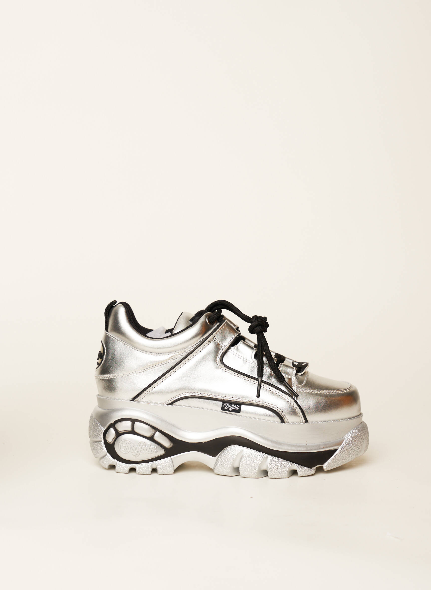 Buffalo Baskets Femme couleur gris