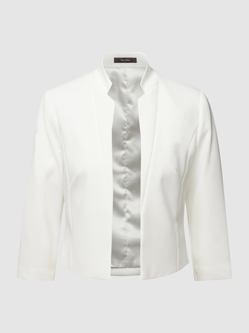 Bolero mit Stehkragen in offwhite
