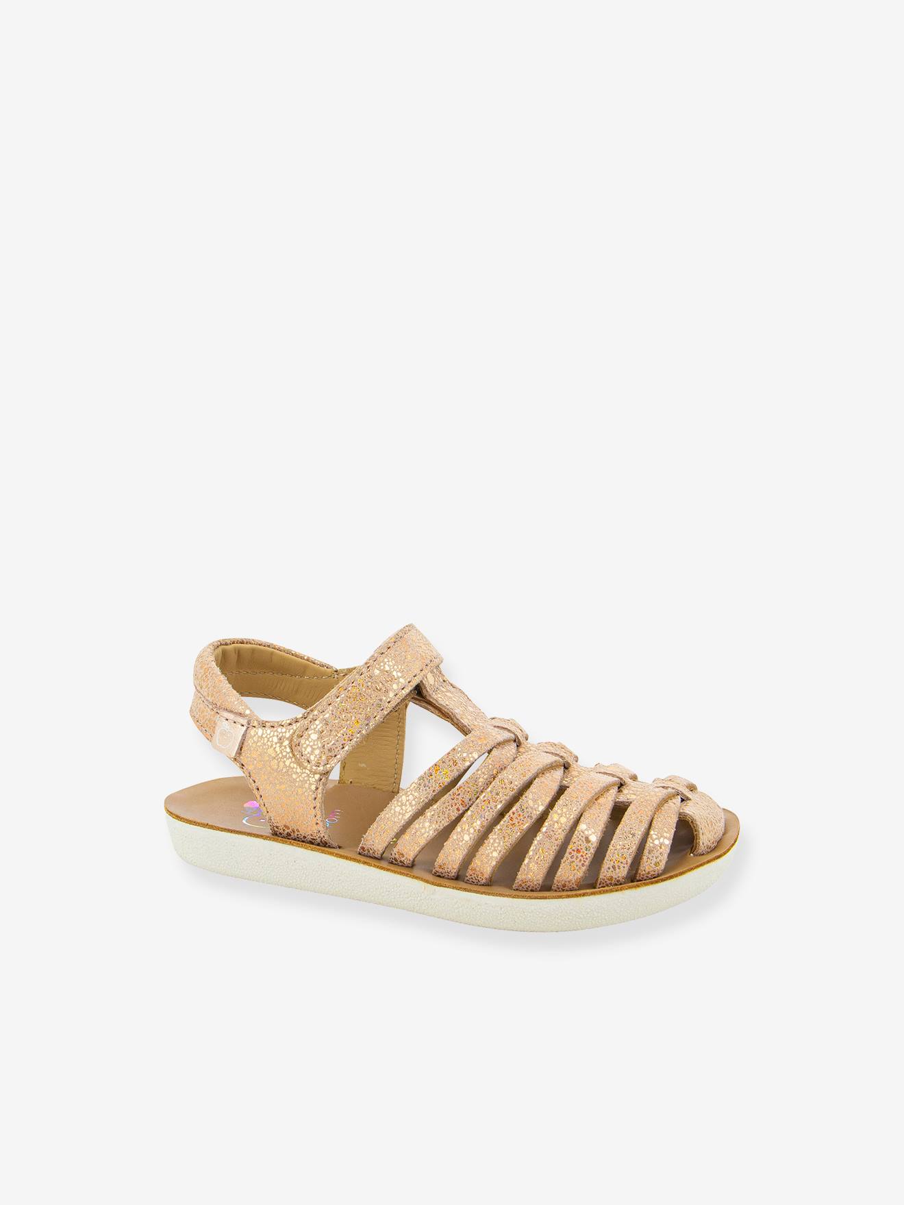 Sandales enfant Goa Ipy SHOO POM® cuivre irisé