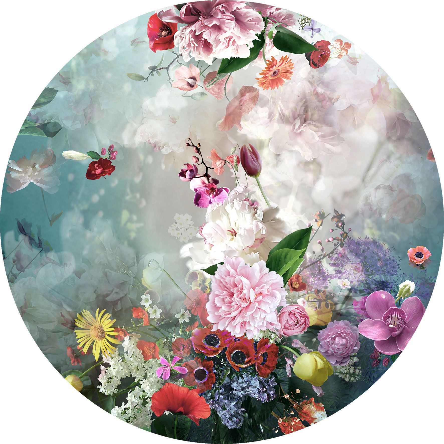 Pro ArtGlasbild rund 20cm