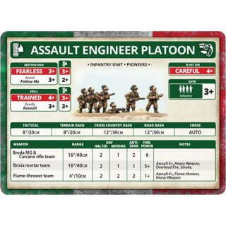 Italian Assault Engineer Platoon (Bersaglieri)