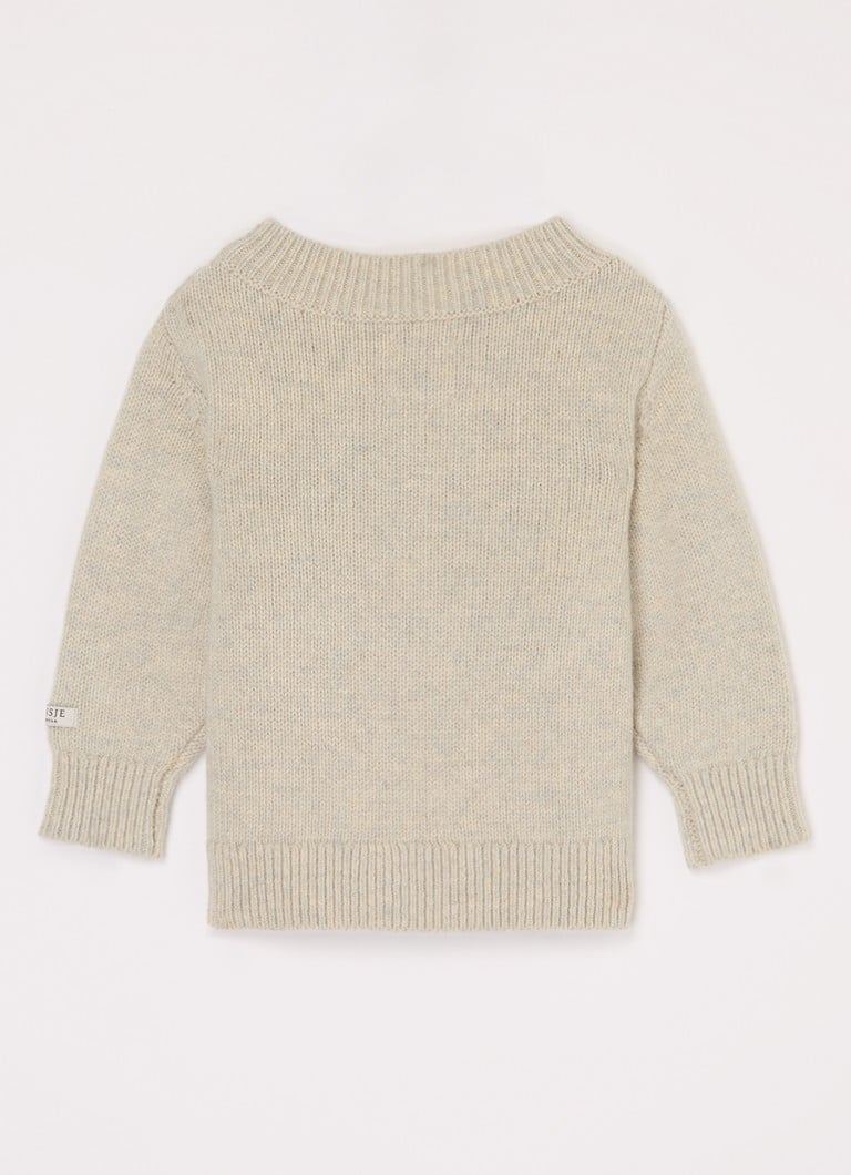 Donsje Amsterdam Pulover din lână merinos din tricot fin