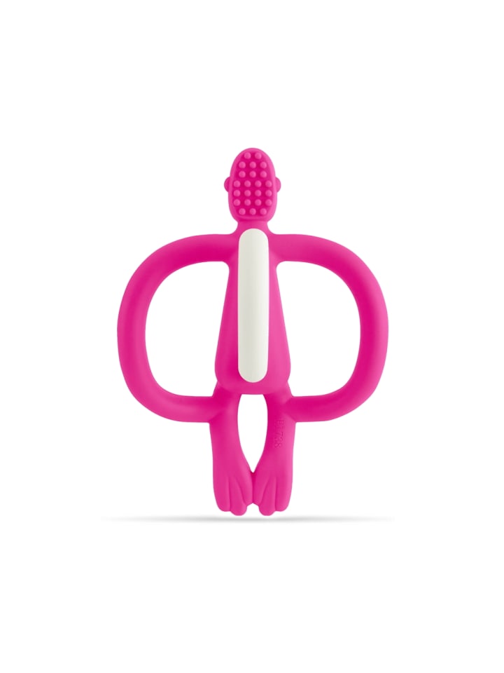 MATCHSTICK MONKEY Matchstick Monkey Beißring / Zahnungshilfe Affe Original rosa günstig kaufen onesize