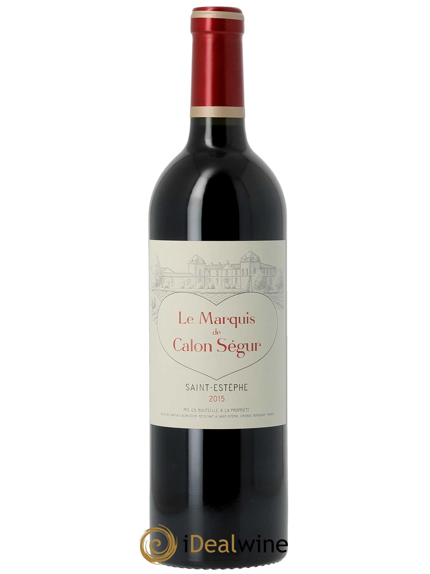 Marquis de Calon Second Vin  2015 - Lot de 1 Bouteille
