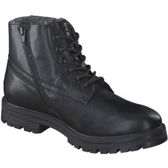 Bugatti Zaru Schnür Boots in schwarz
