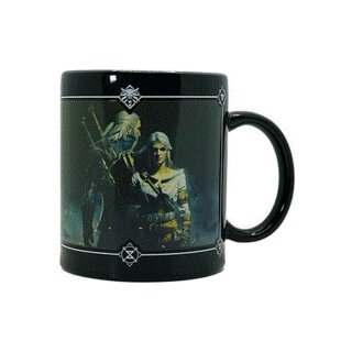 The Witcher 3 Heat Reveal Mug - Geralt & Ciri