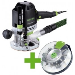 Festool 576540 OF 1400 EBQ-Plus bontófűnyíró gép + Box-OF-S 8/10x bontófűnyíró doboz