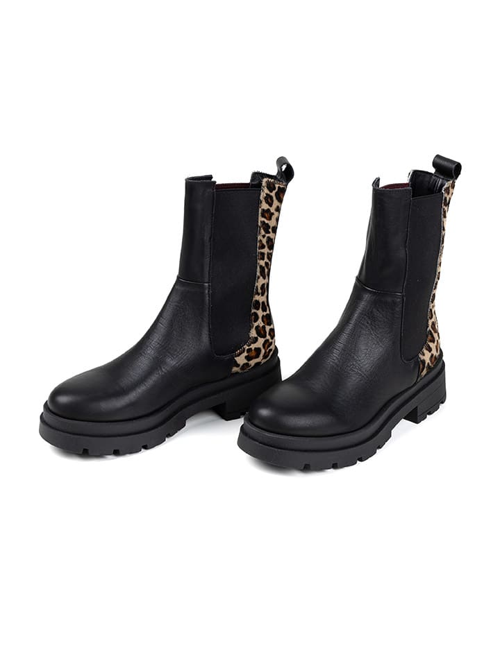 Anna Morellini Leder-Chelsea-Boots 