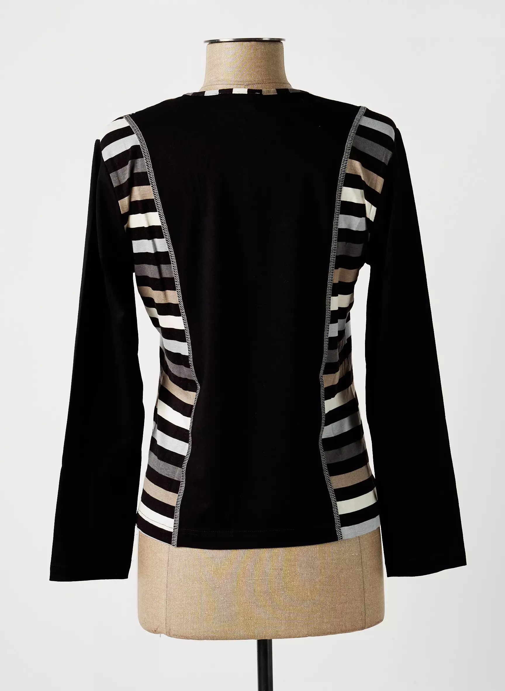 Impulsion Tshirts Femme couleur noir