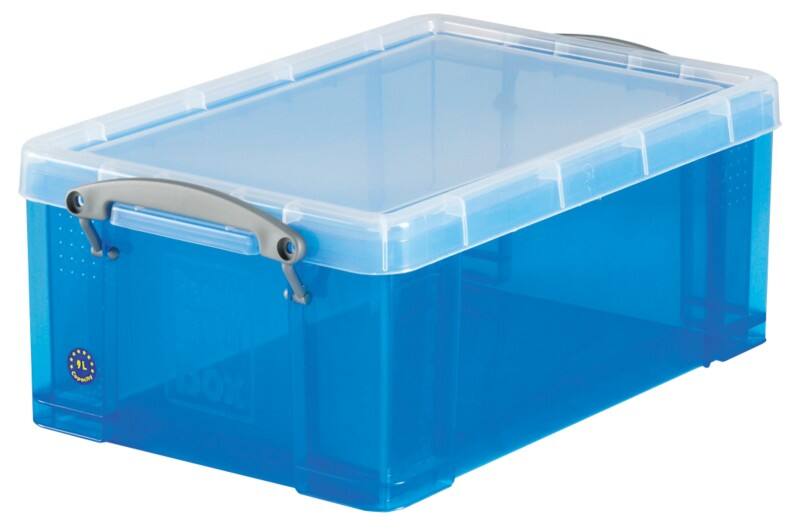 Really Useful Box Aufbewahrungsbox 9TB 9 L Blau Kunststoff 25,5 x 39,5 x 15,5 cm
