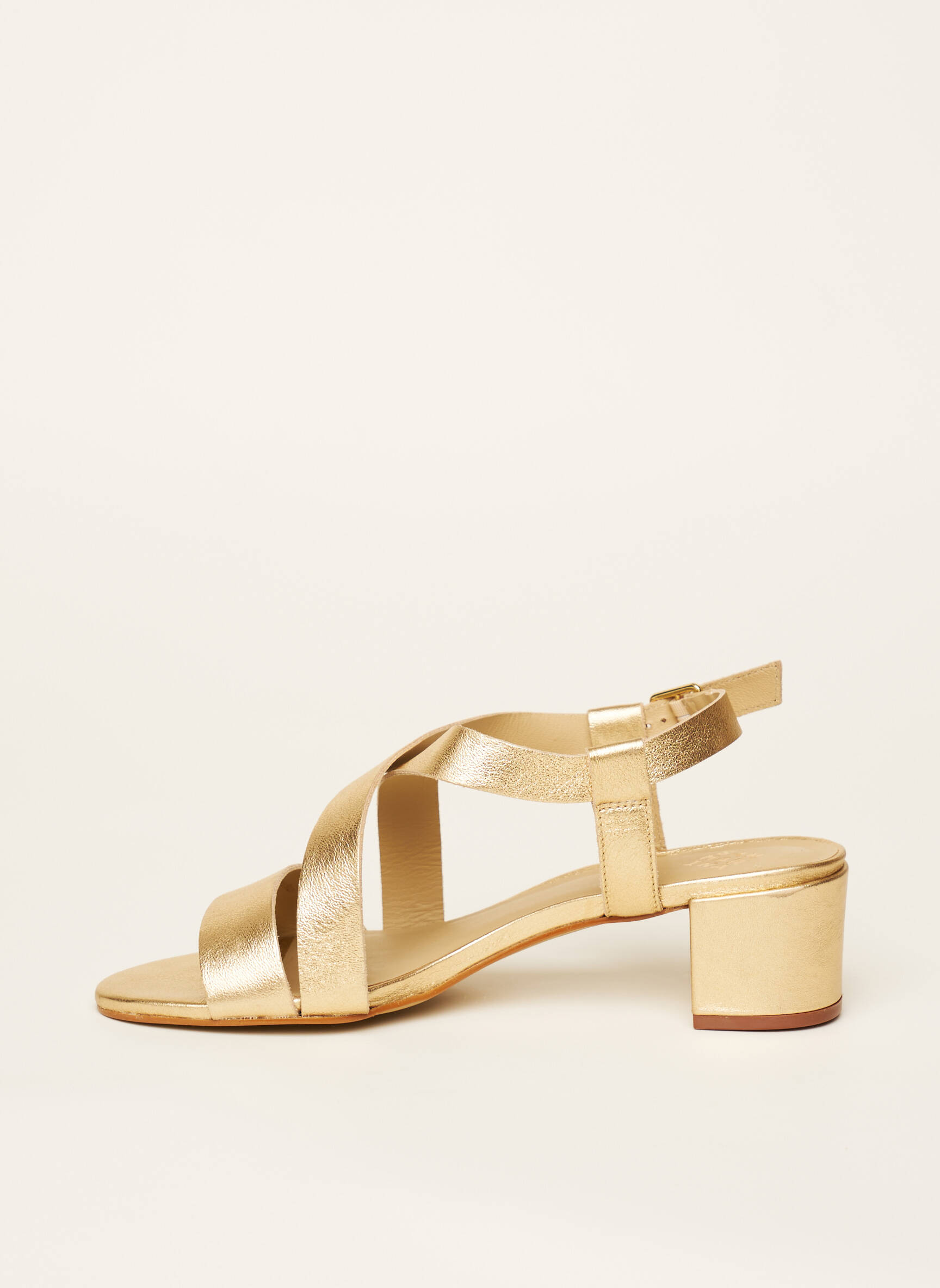 San Marina Sandales Nu Pieds Femme couleur jaune