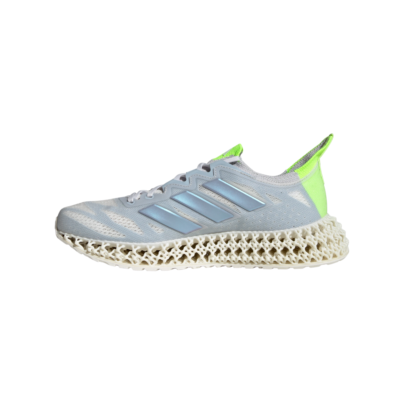 adidas 4DFWD 3 Damen Grau Lila Gelb Laufschuh