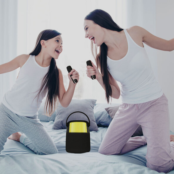 Karaoke-Speaker KKS-2M Kids, schwarz