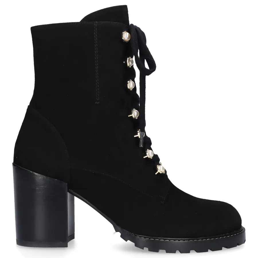 Stuart Weitzman - Stiefeletten IVEY Veloursleder - schwarz