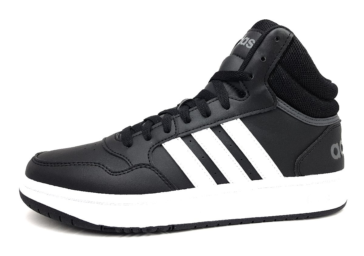 adidas Hoops 3.0 MID GW3020 Schwarz cblack/ ftwwht
