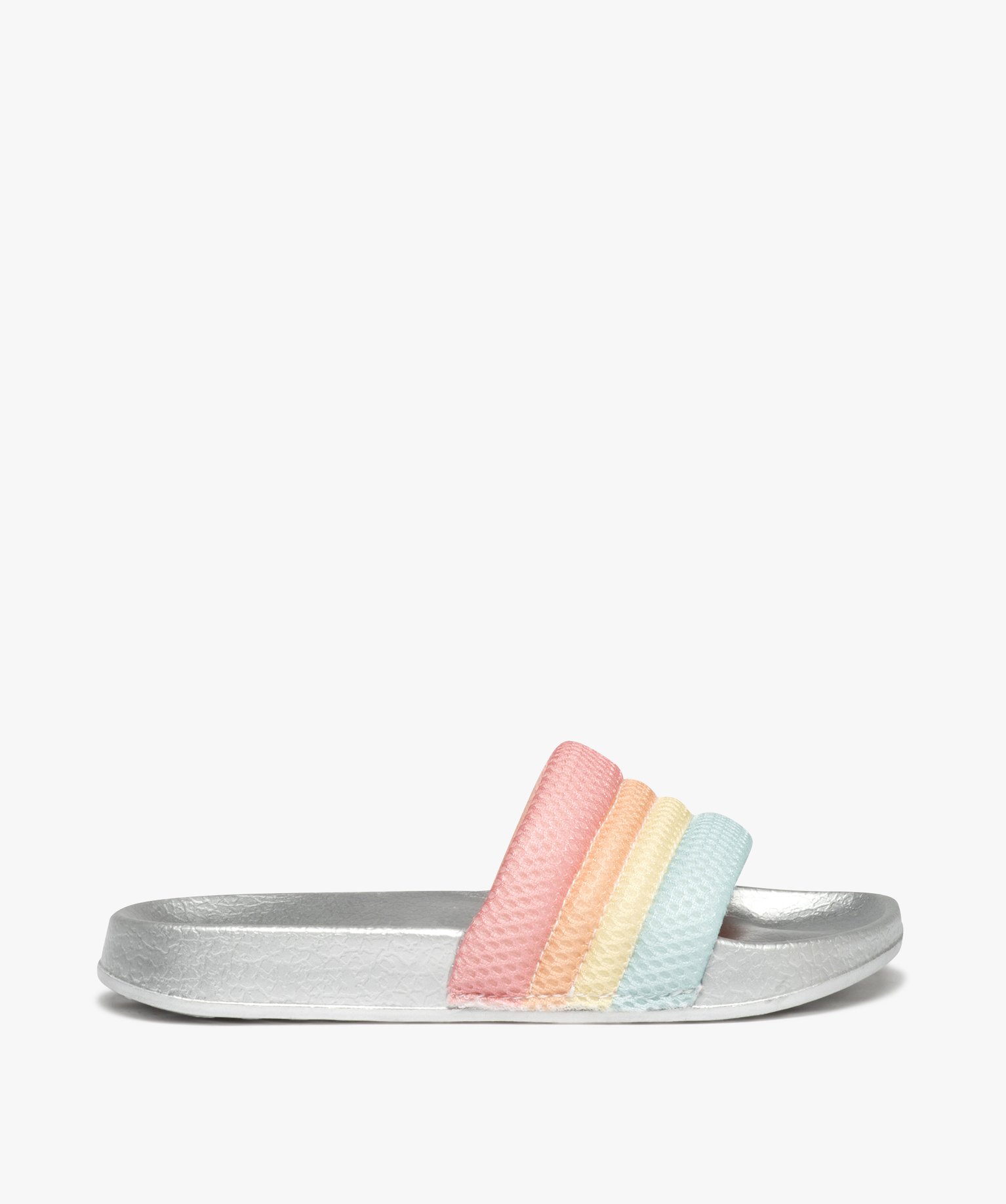 Mules de piscine fille à bandeau en mousse multicolore - Beppi multicolore | GEMO