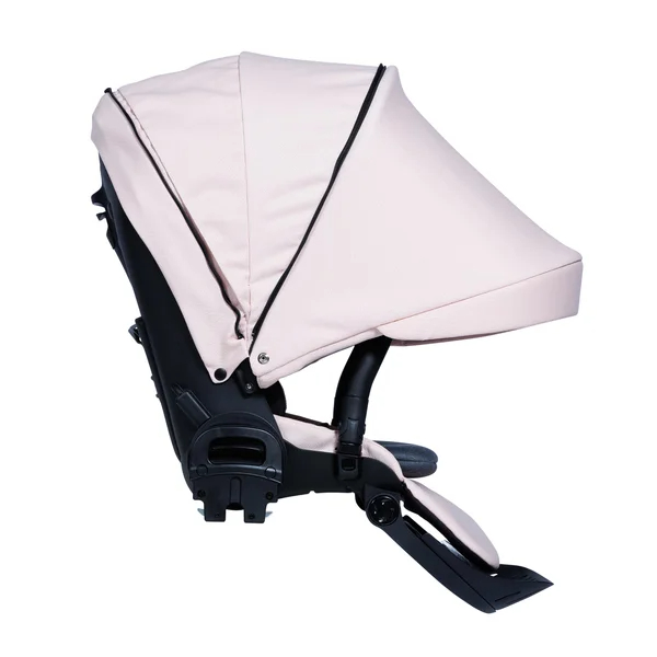 Nordbaby Active Lux stroller set peony beige, chrome frame