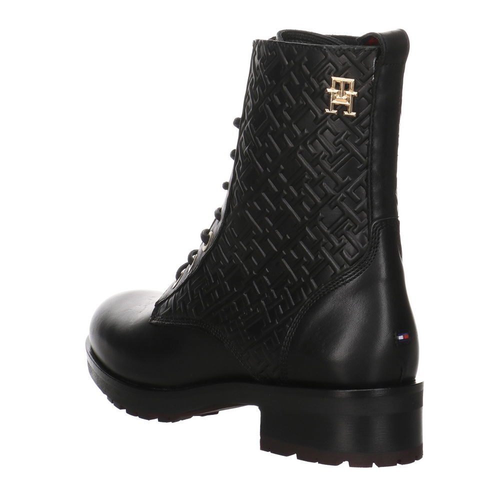 Tommy Hilfiger TH Monogram Biker-Stiefel