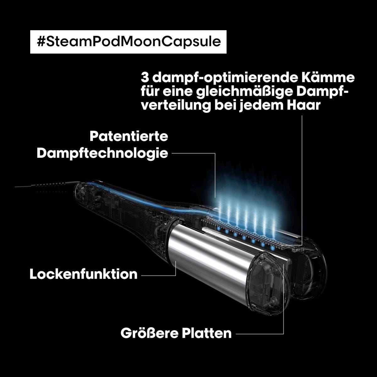 L'Oréal Professionnel Paris SteamPod 4 Moon Capsule Limitierte Edition