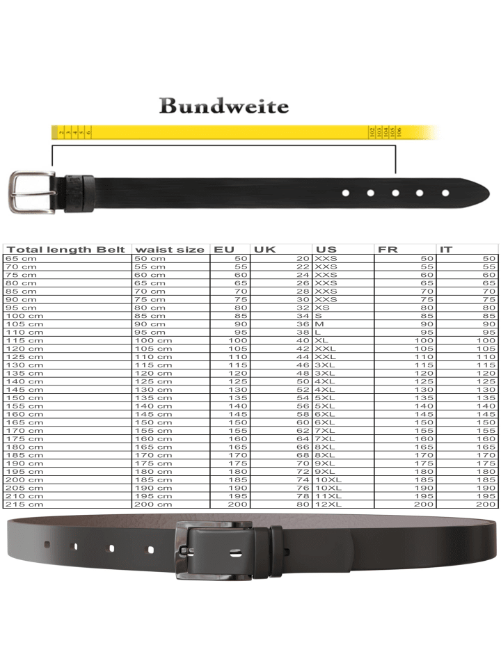 BEZLIT Gürtel in Schwarz günstig kaufen