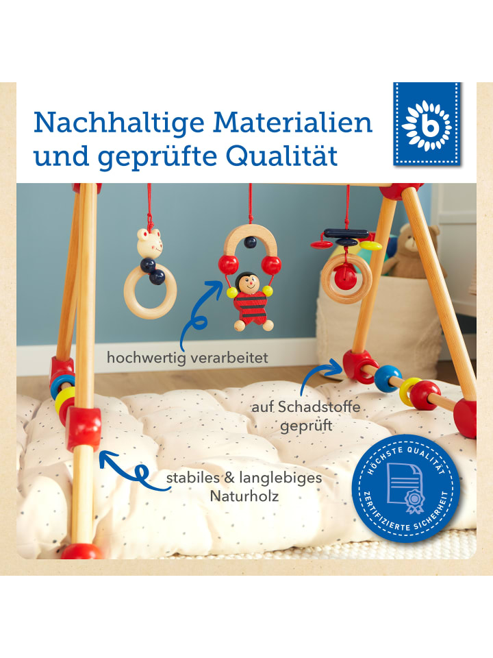 Bieco Spielwaren Spielbogen aus Holz Babys in Rot günstig kaufen onesize