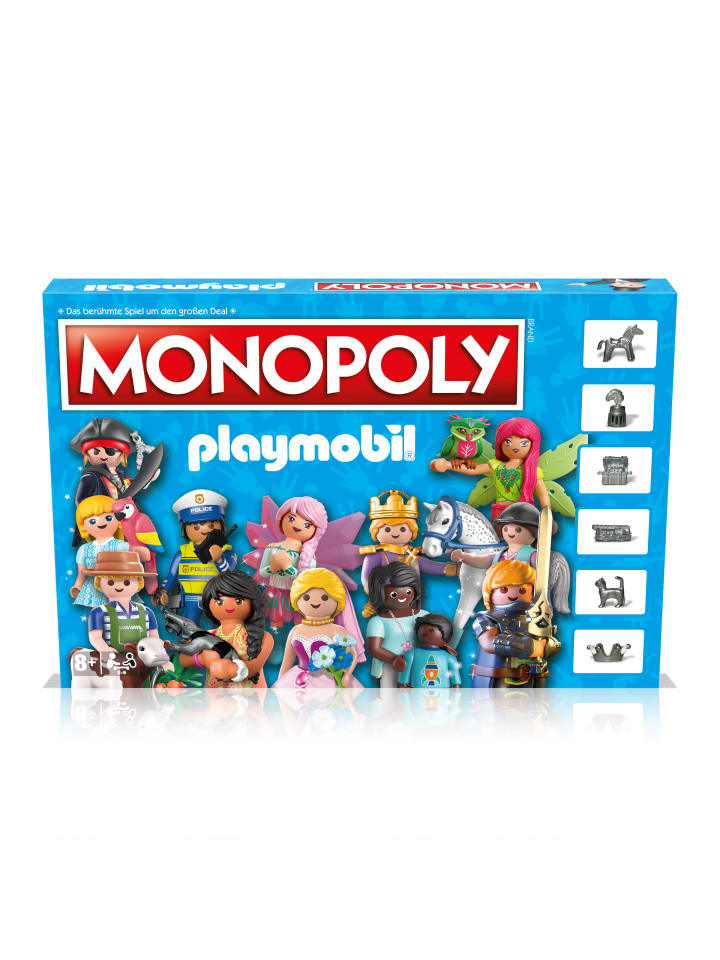 Winning Moves Monopoly - Playmobil   6 extra Spielfiguren in mehrfarbig günstig kaufen onesize