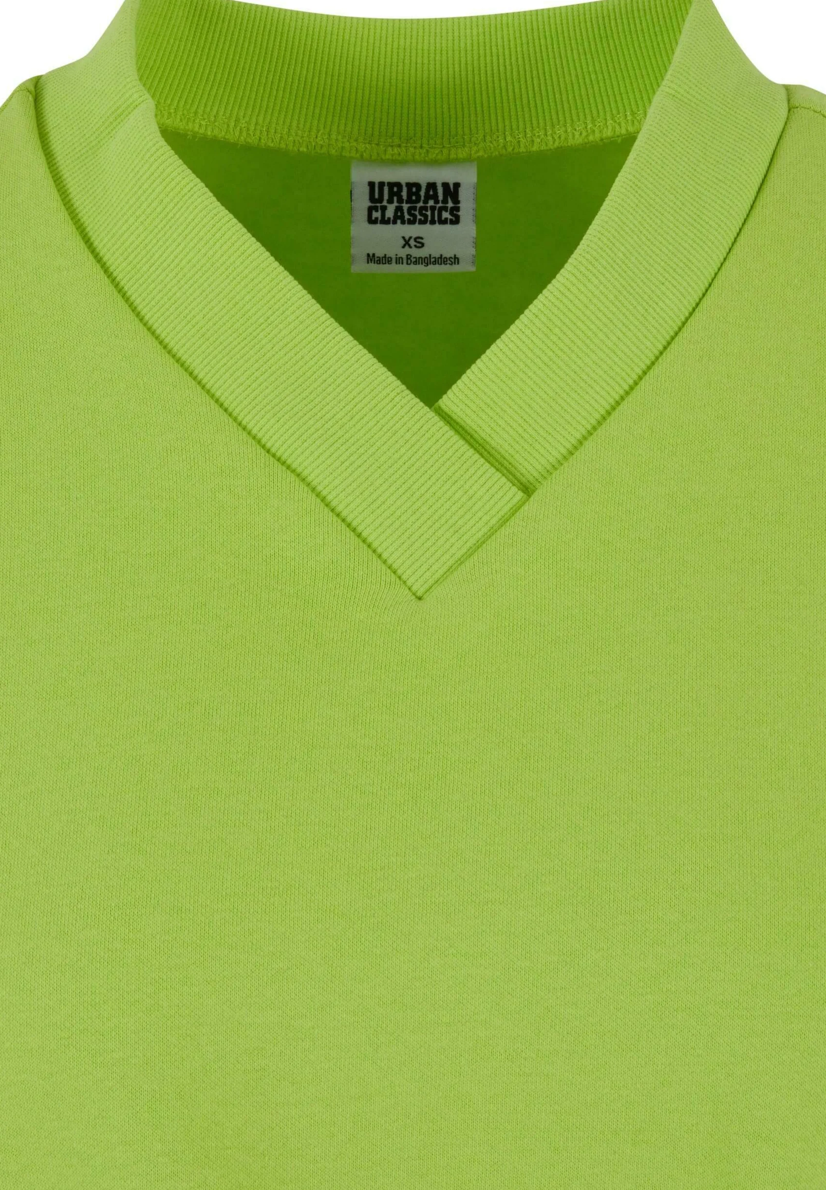 Sudadera Urban Classics con cuello en V recortado